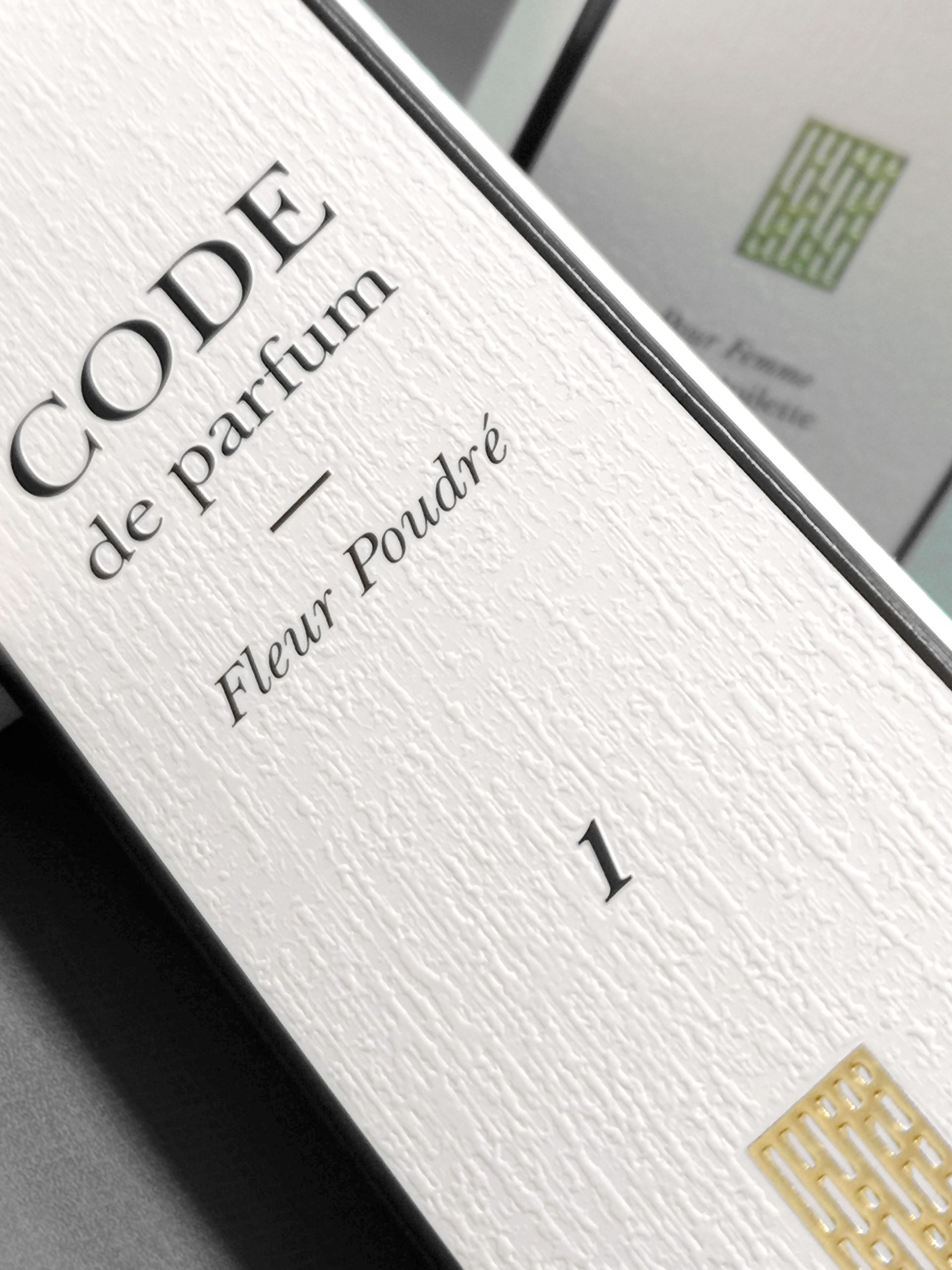 Code de parfum – fragrances series packaging design. By Color.zone creative agency.